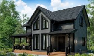 Проекты каркасных домов с террасой от 3672 рублей | Строй-Гбк