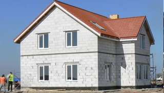 Построить двухэтажный дом из газобетона в Губкине - Строй-Гбк от 136383 рублей